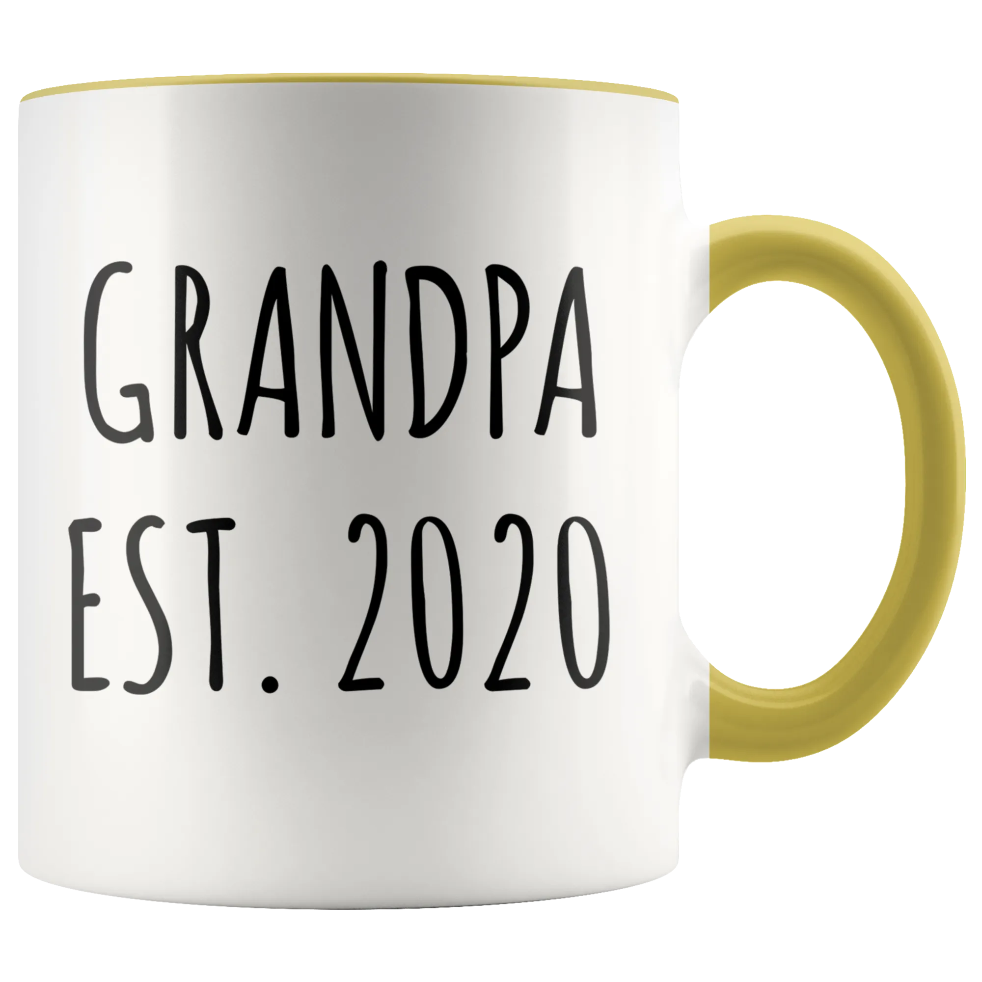 Grandpa Est 2020 Mug Grandfather Reveal Mug Grandpa Gifts New Grandpa Coffee Cup New Grandpa Gifts Baby Announcement for Grandfathers