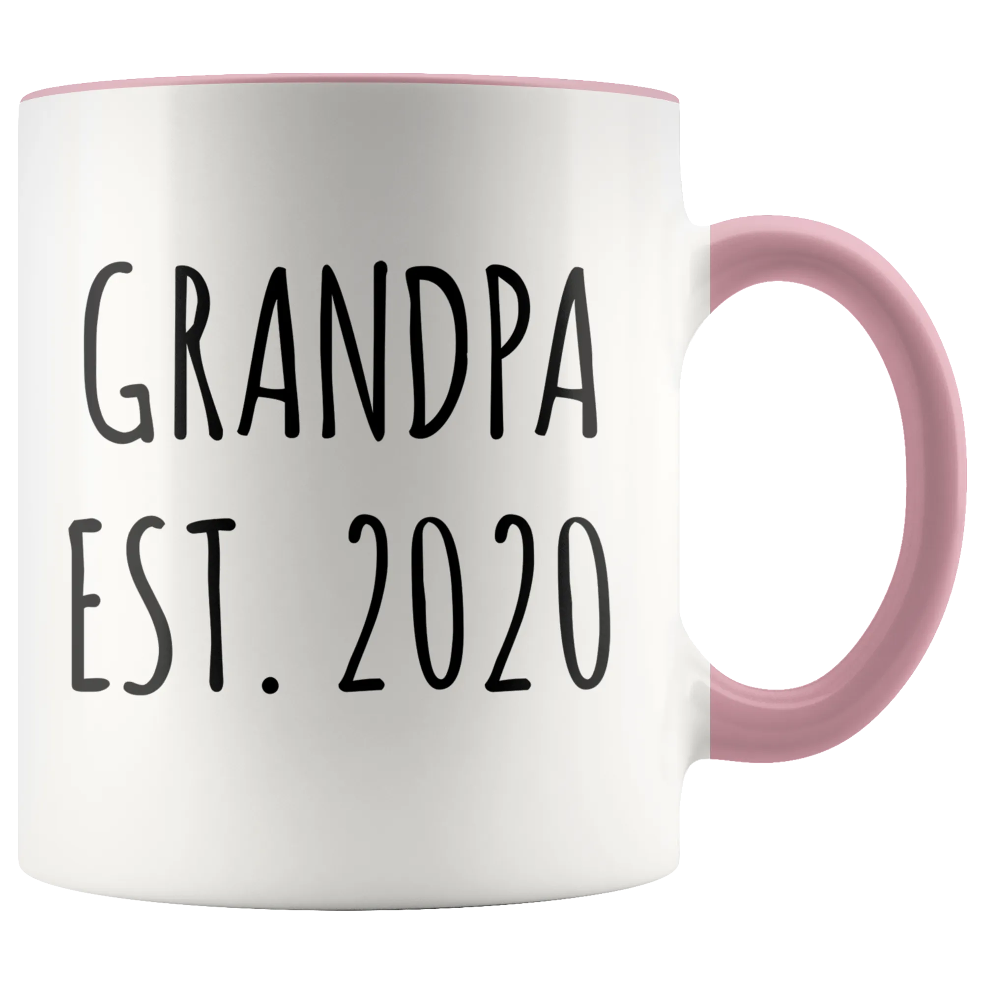 Grandpa Est 2020 Mug Grandfather Reveal Mug Grandpa Gifts New Grandpa Coffee Cup New Grandpa Gifts Baby Announcement for Grandfathers