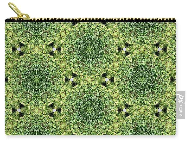 Green Mandala  - Carry-All Pouch