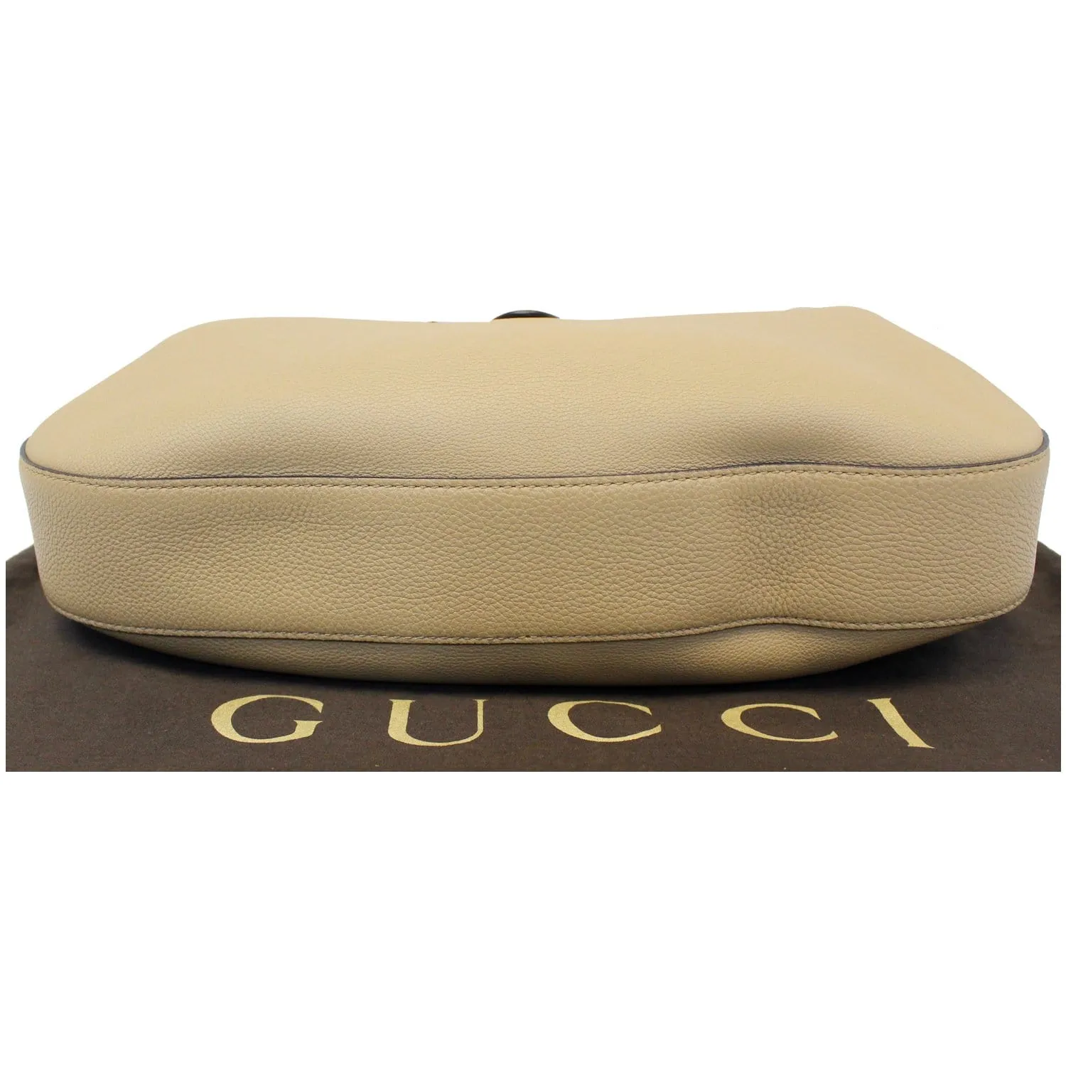 GUCCI Jackie Soft Leather Hobo Bag 362968 Beige - Last call