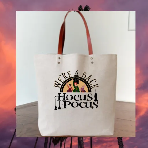 HALLOWEEN HOCUS POCS SANDERSON SISTERS TOTE BAG