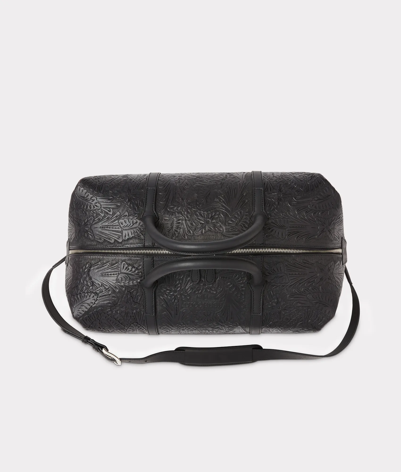 Hand-Tooled Duffle :: Black