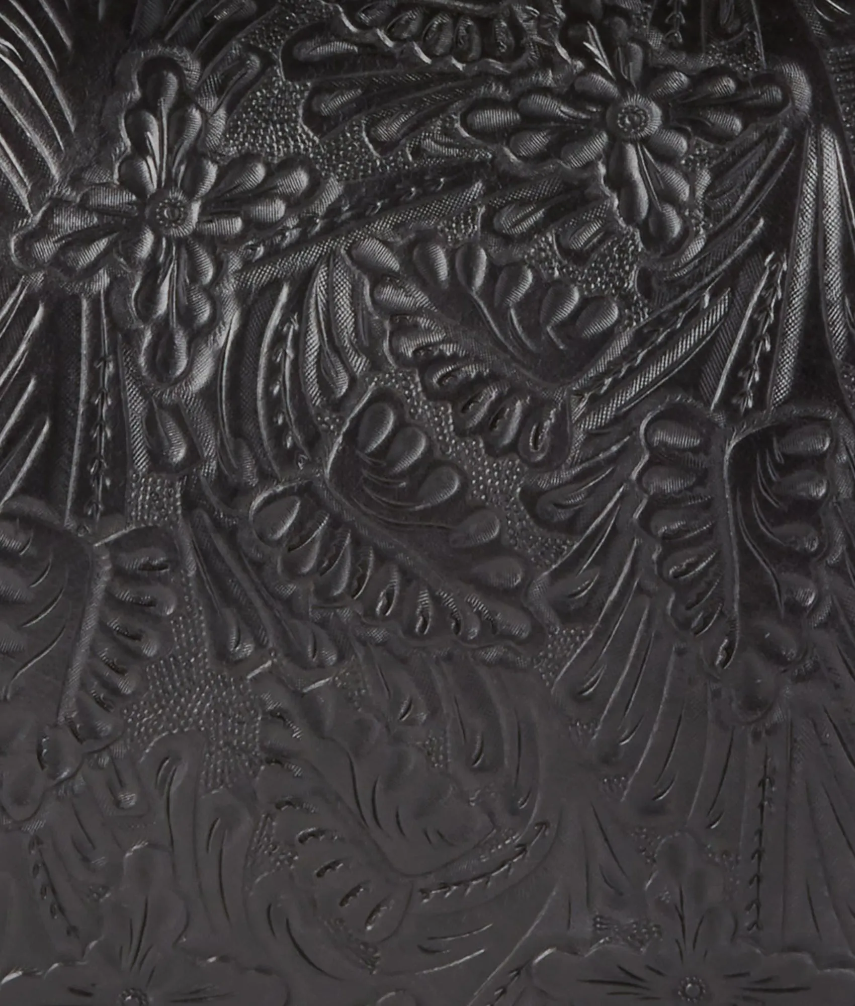 Hand-Tooled Duffle :: Black