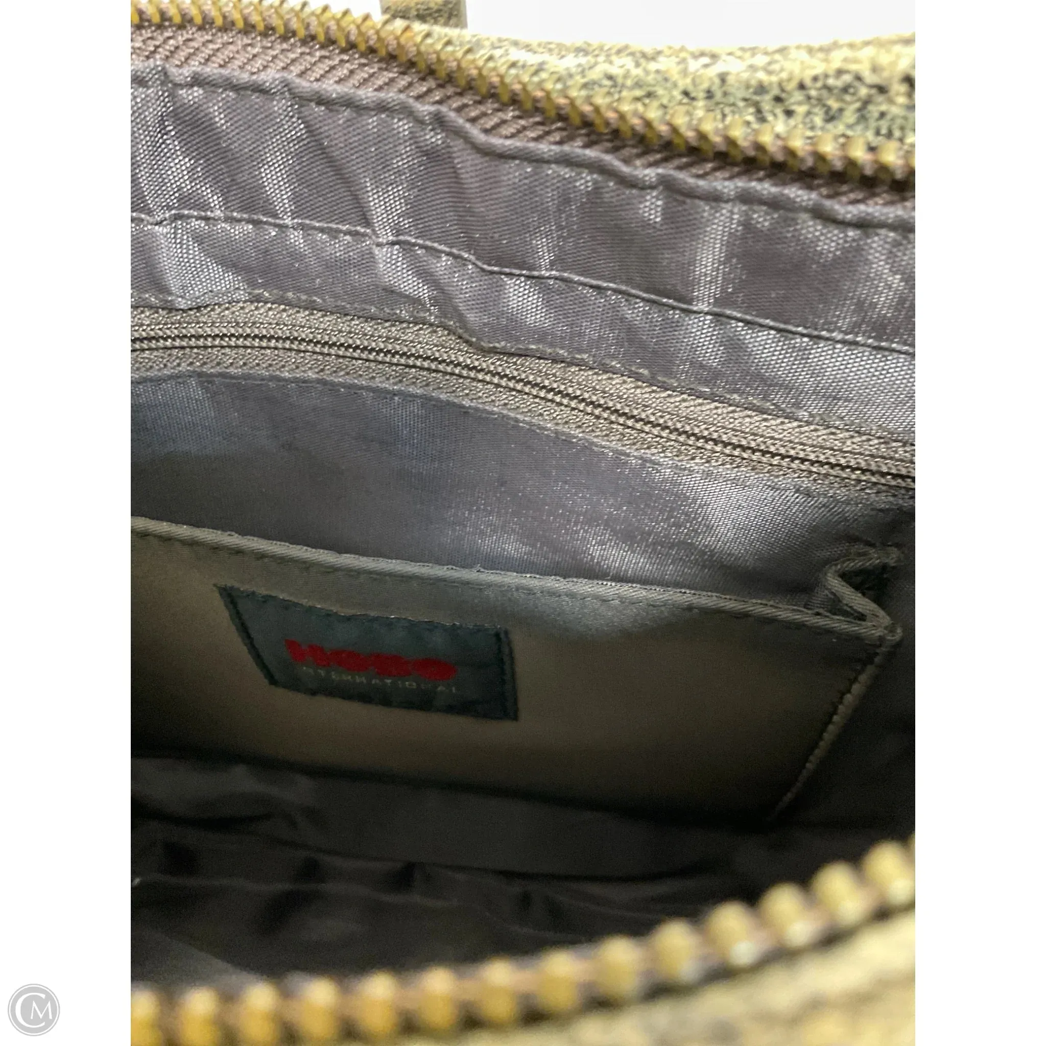Handbag Leather By Hobo Intl, Size: Medium