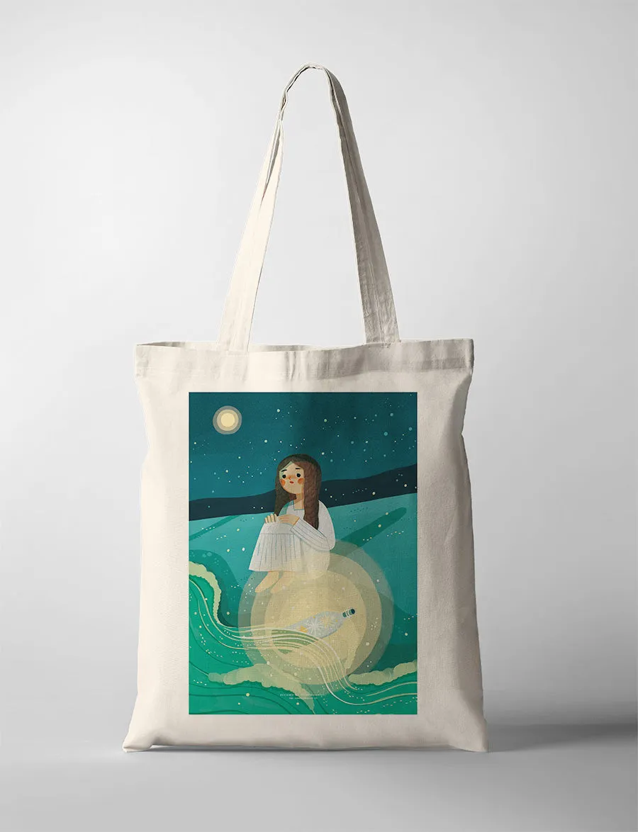 He On The Sea {Tote Bag}