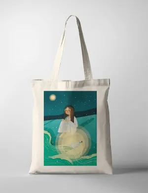 He On The Sea {Tote Bag}
