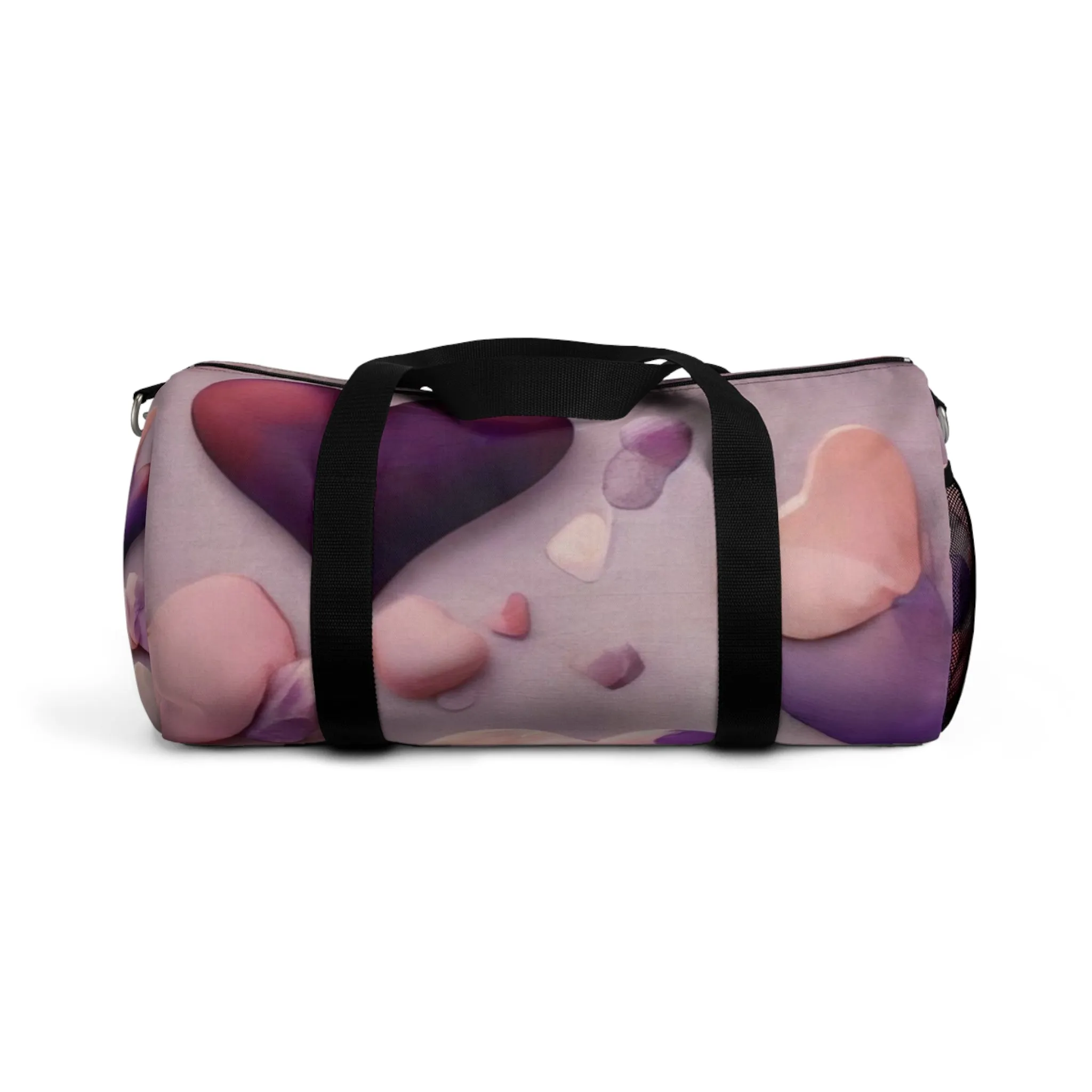 Heart Pattern Duffle Bag - Exclusive At Loot Cascade