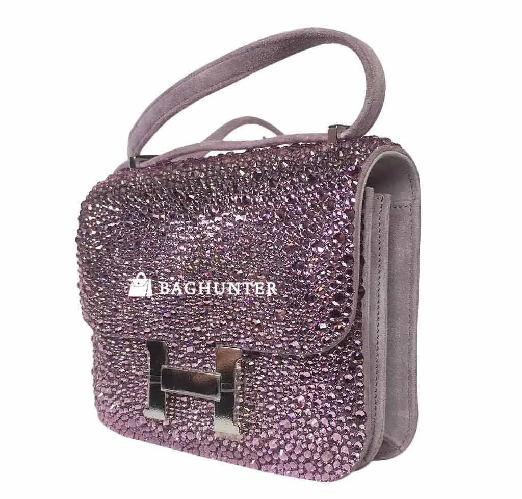 Hermès Constance Mini Bag Swarovski Crystals