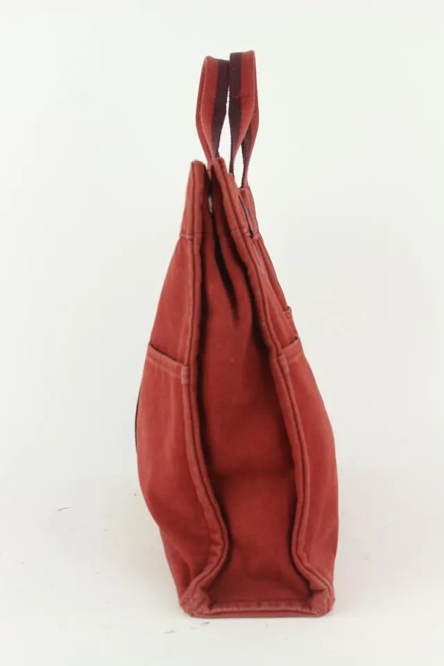 Hermès Red Foure Tout GM Tote bag 11her104