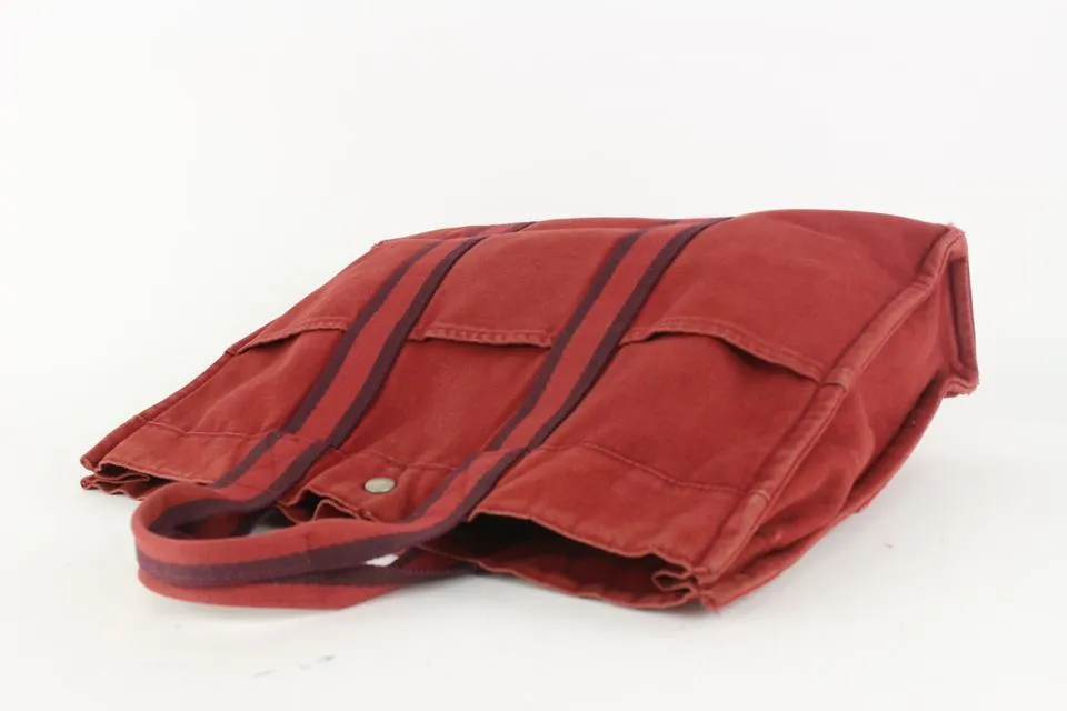 Hermès Red Foure Tout GM Tote bag 11her104