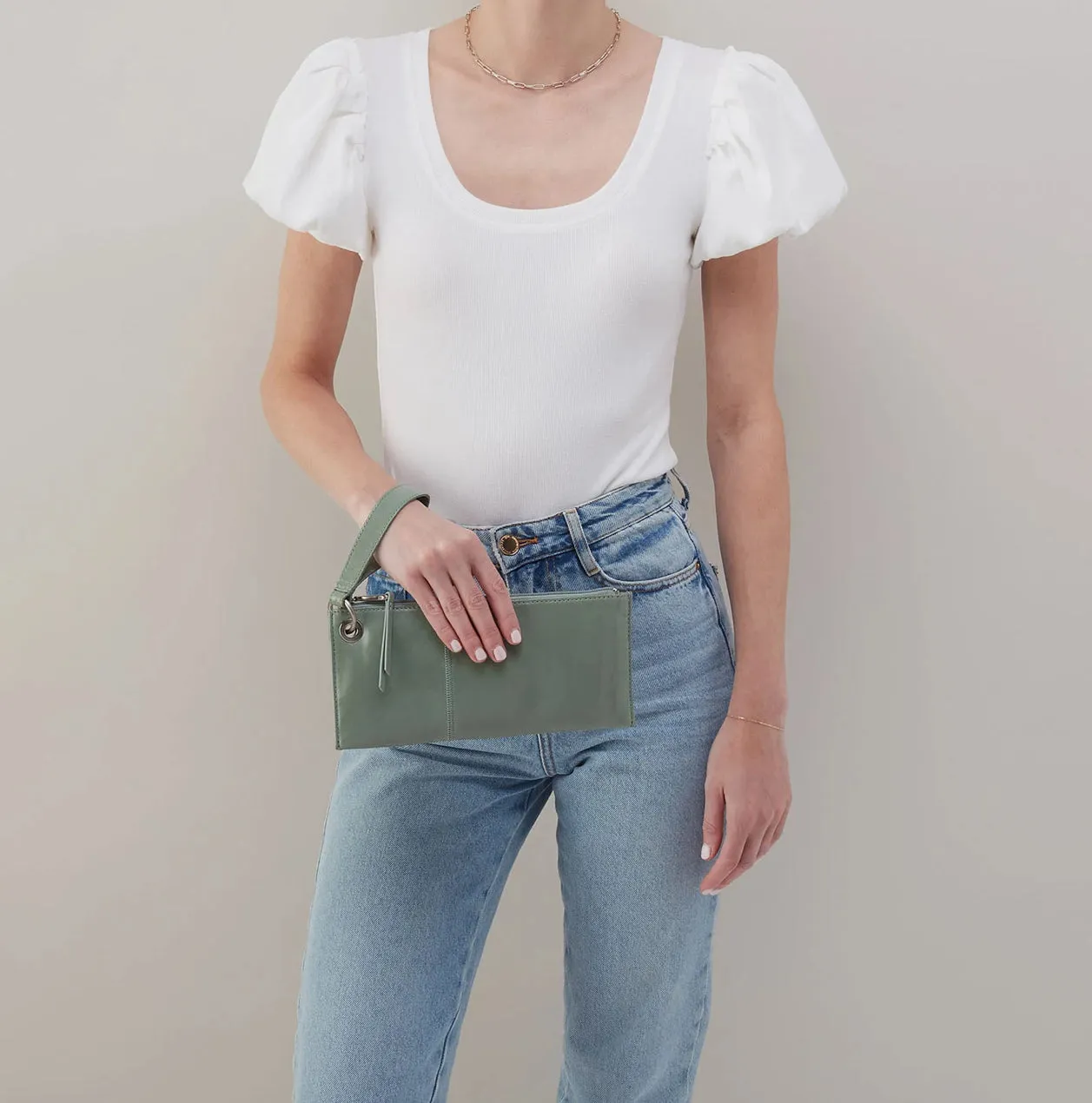 Hobo VIDA Wristlet - Jade