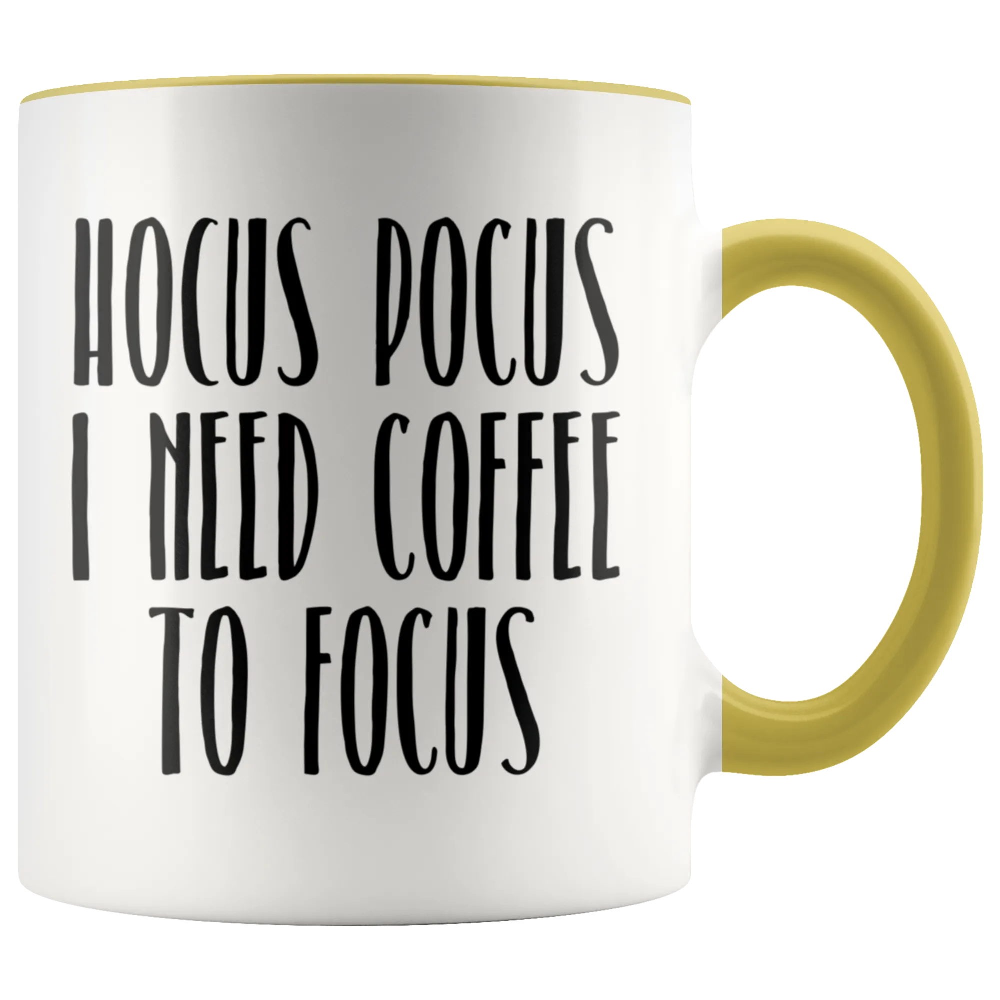Hocus Pocus Mug Hocus Pocus I Need Coffee to Focus Coffee Cup Cute Fall Mugs Autumn Gift Idea Halloween