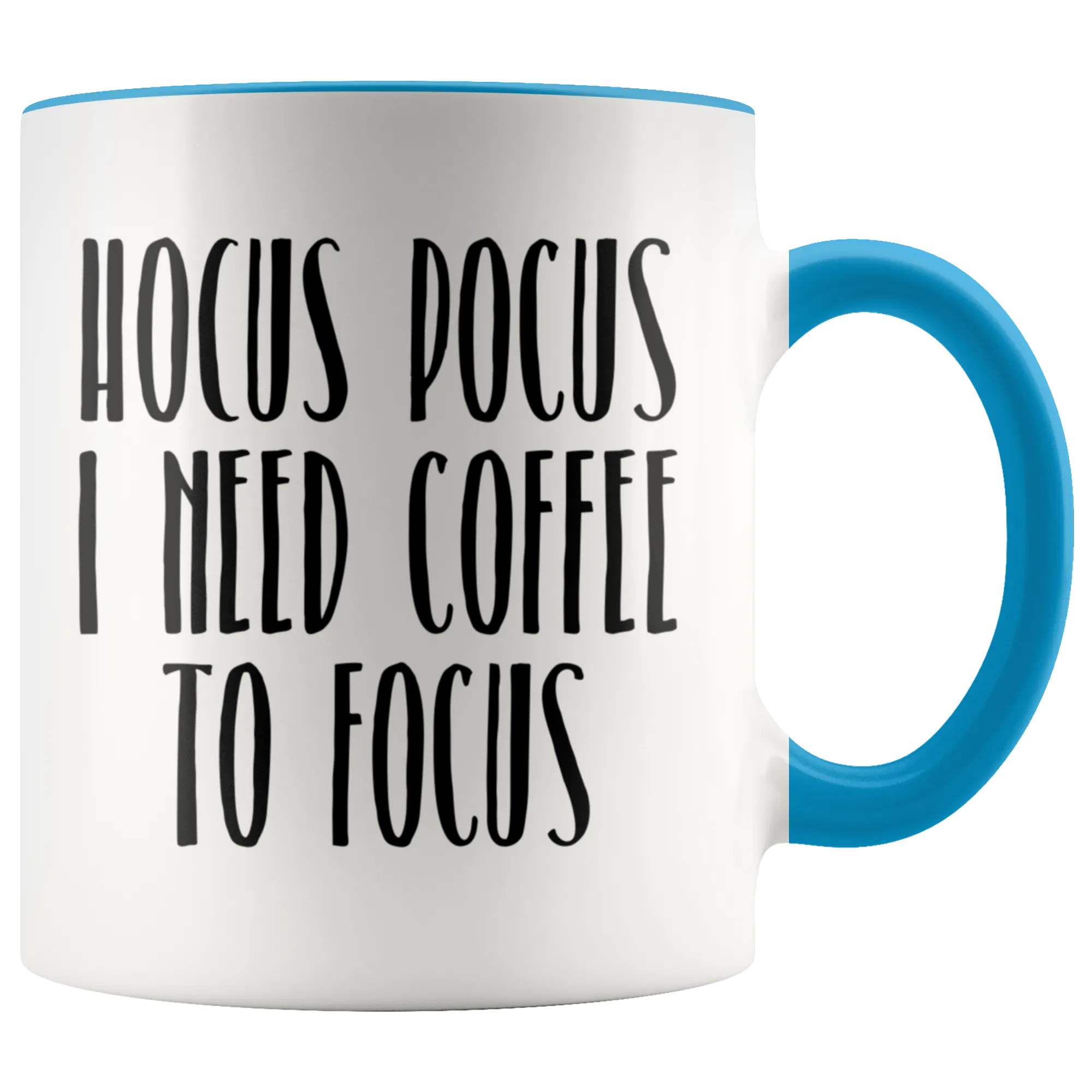 Hocus Pocus Mug Hocus Pocus I Need Coffee to Focus Coffee Cup Cute Fall Mugs Autumn Gift Idea Halloween