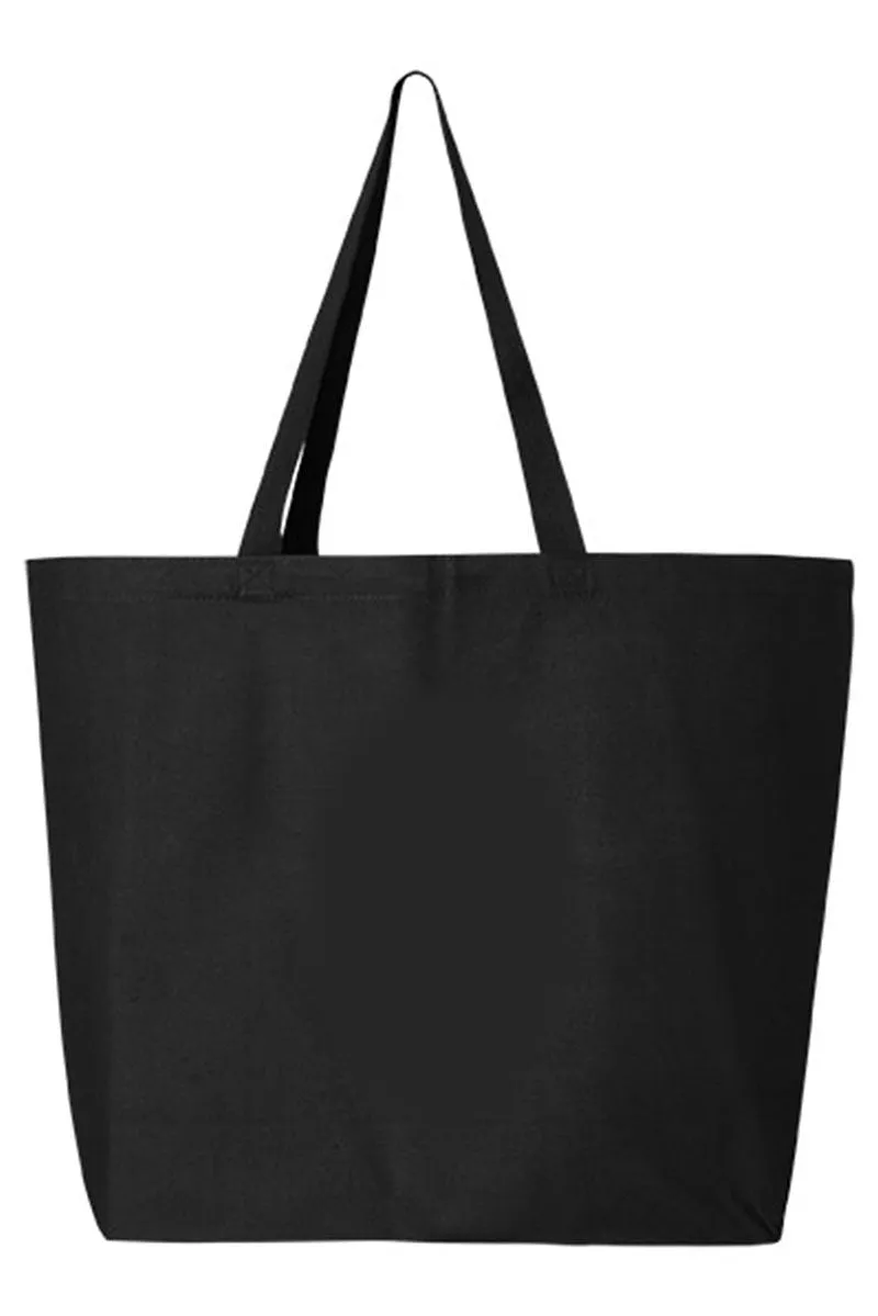 Holographic Coquette Cherries Canvas Jumbo Tote