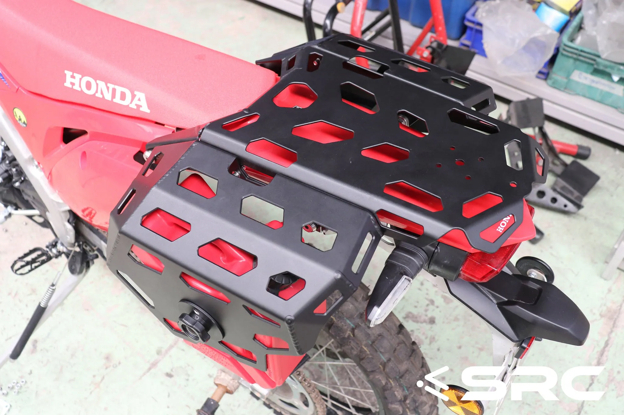 Honda CRF250L Rear Cargo Rack, Side Racks and Gas tank