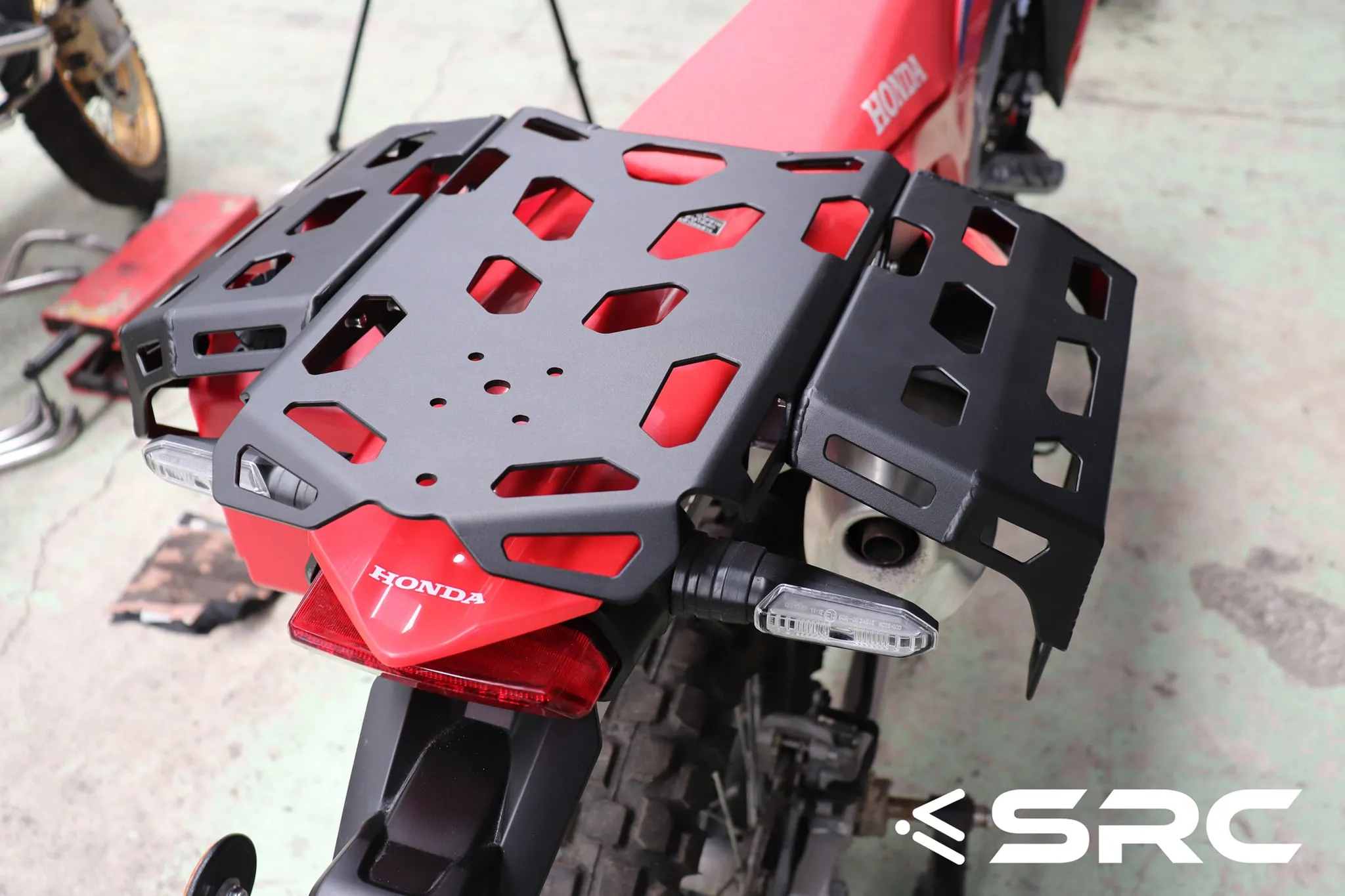 Honda CRF250L Rear Cargo Rack, Side Racks and Gas tank