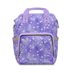 Honey Bee Diaper Backpack - Eco-Friendly & Stylish Baby Bag with Buzzing Bee Motifs, Perfect for Nature-Loving Parents