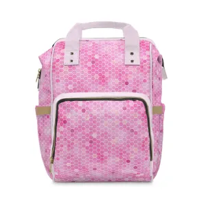 Honey Bee Diaper Backpack - Eco-Friendly & Stylish Baby Bag with Buzzing Bee Motifs, Perfect for Nature-Loving Parents
