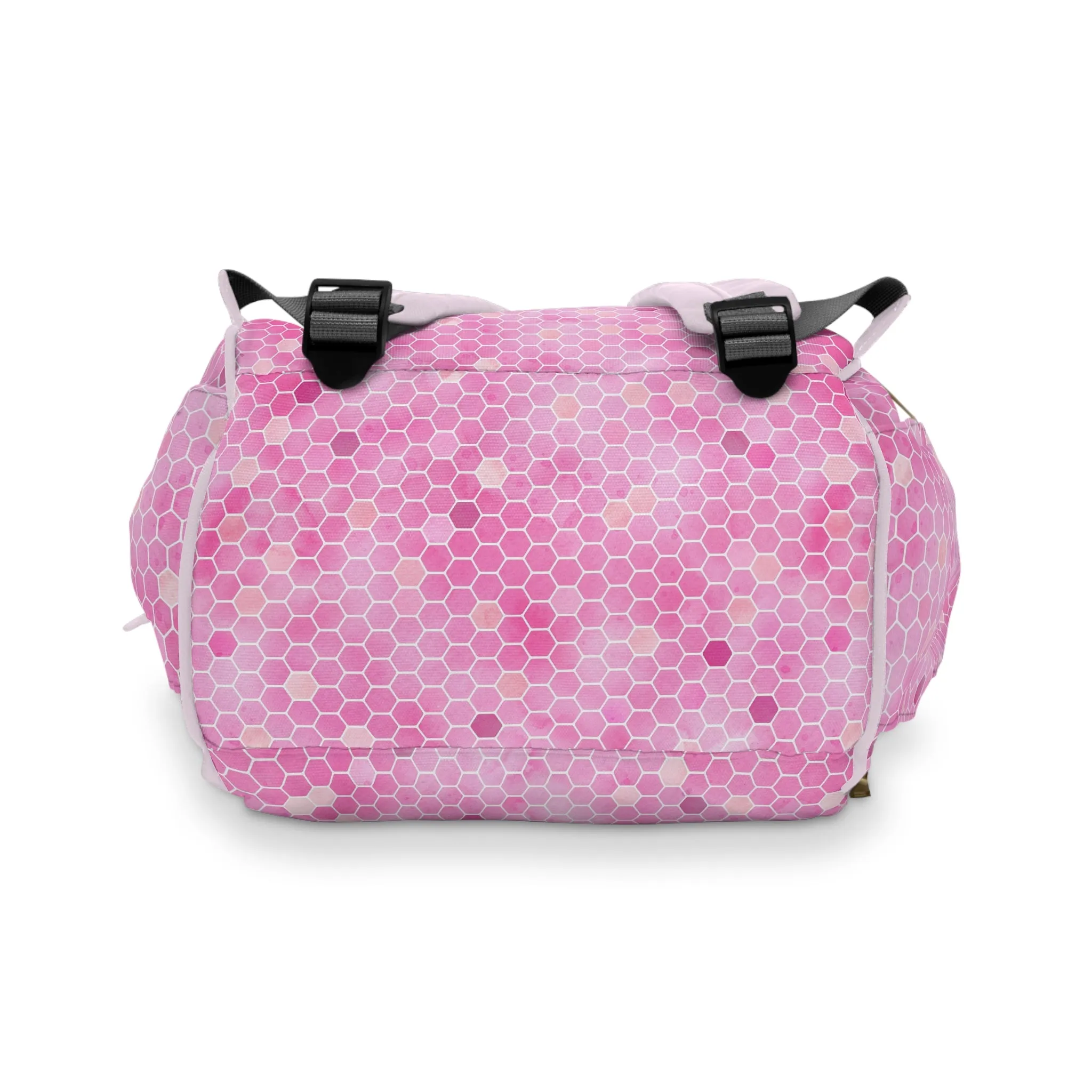 Honey Bee Diaper Backpack - Eco-Friendly & Stylish Baby Bag with Buzzing Bee Motifs, Perfect for Nature-Loving Parents
