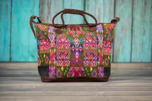 Huipil Overnighter Tote Bag Cross Body Purse Diaper Bag Hannah
