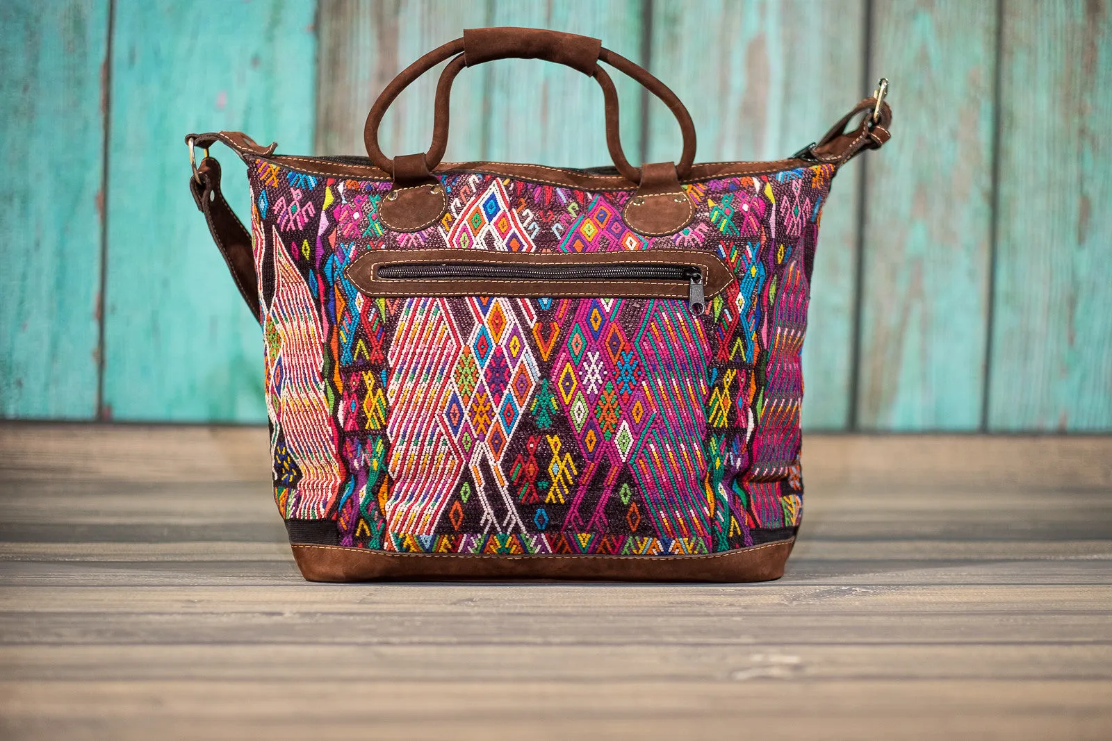 Huipil Overnighter Tote Bag Cross Body Purse Diaper Bag Stella