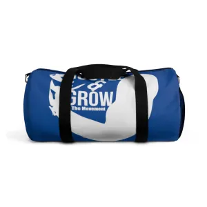 Hustle & Grow Gym Bag (Blue/White)
