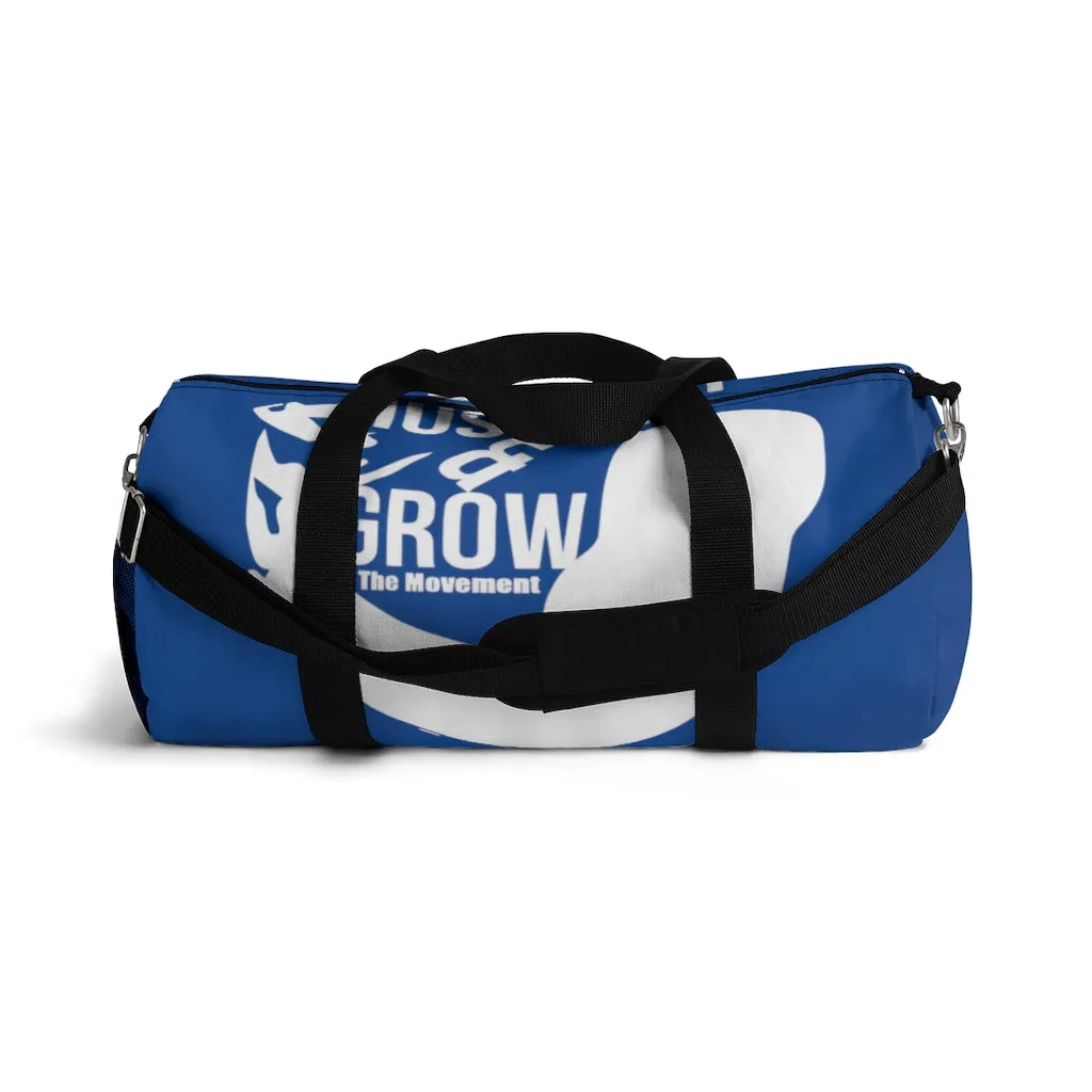 Hustle & Grow Gym Bag (Blue/White)
