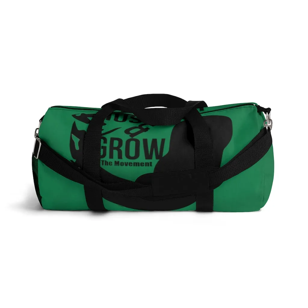 Hustle & Grow Gym Bag (Green/Black)