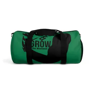 Hustle & Grow Gym Bag (Green/Black)