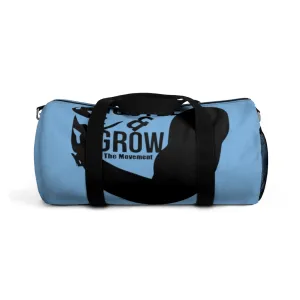 Hustle & Grow Gym Bag (Light Blue/Black)
