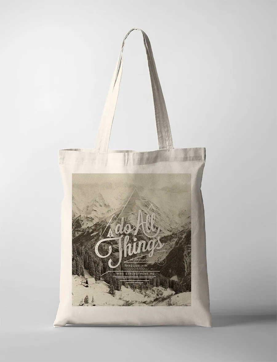 I Can Do All Things {Tote Bag}
