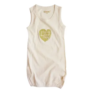 Infant Sleep Gown: Organic Cotton Baby/Toddler Sleepwear