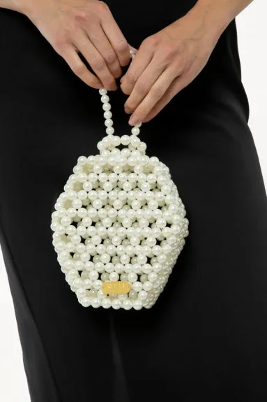 Ivory Strawberry Mini Bag