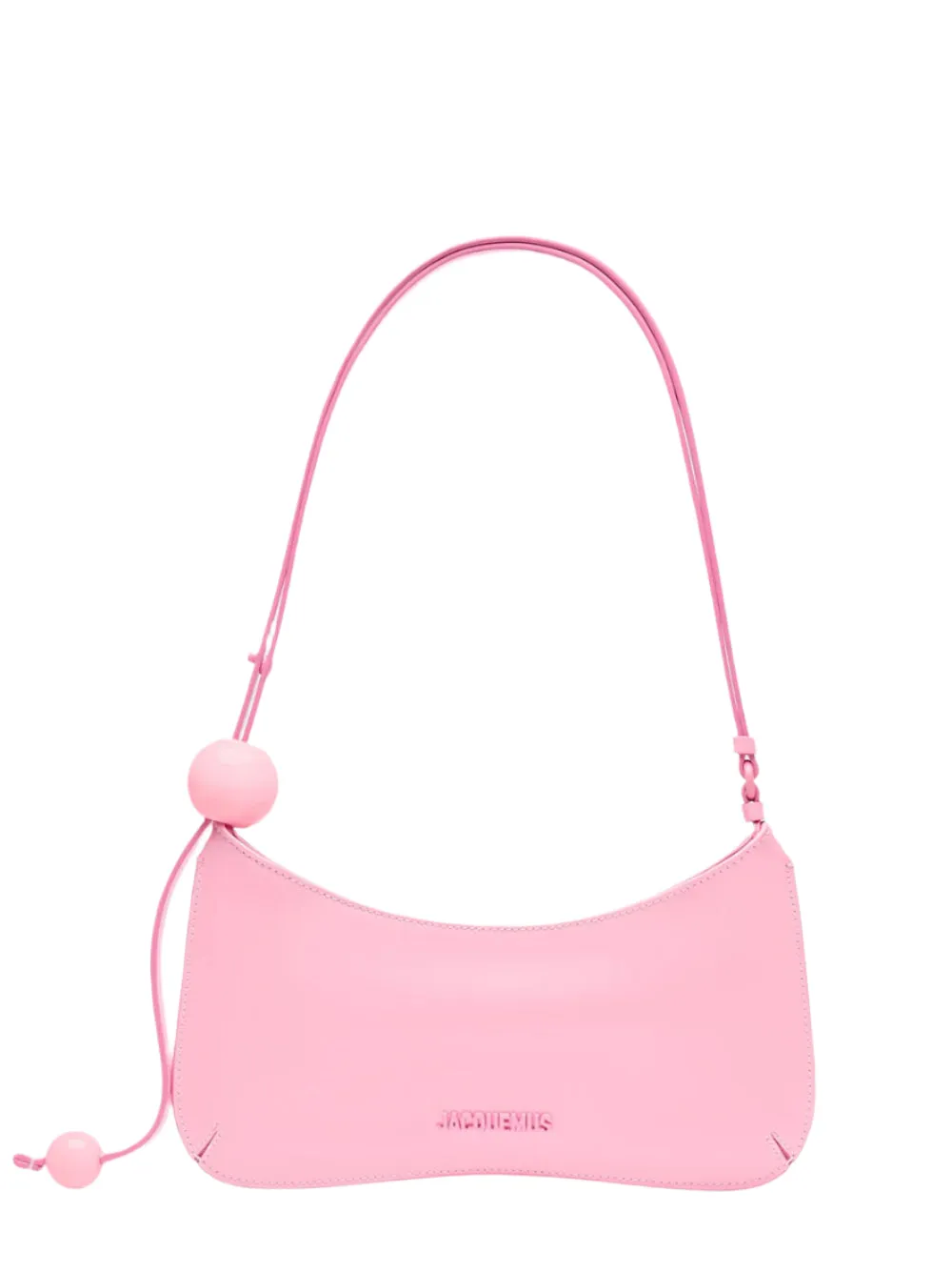 Jacquemus Le Bisou Perle Shoulder Bag in Pink