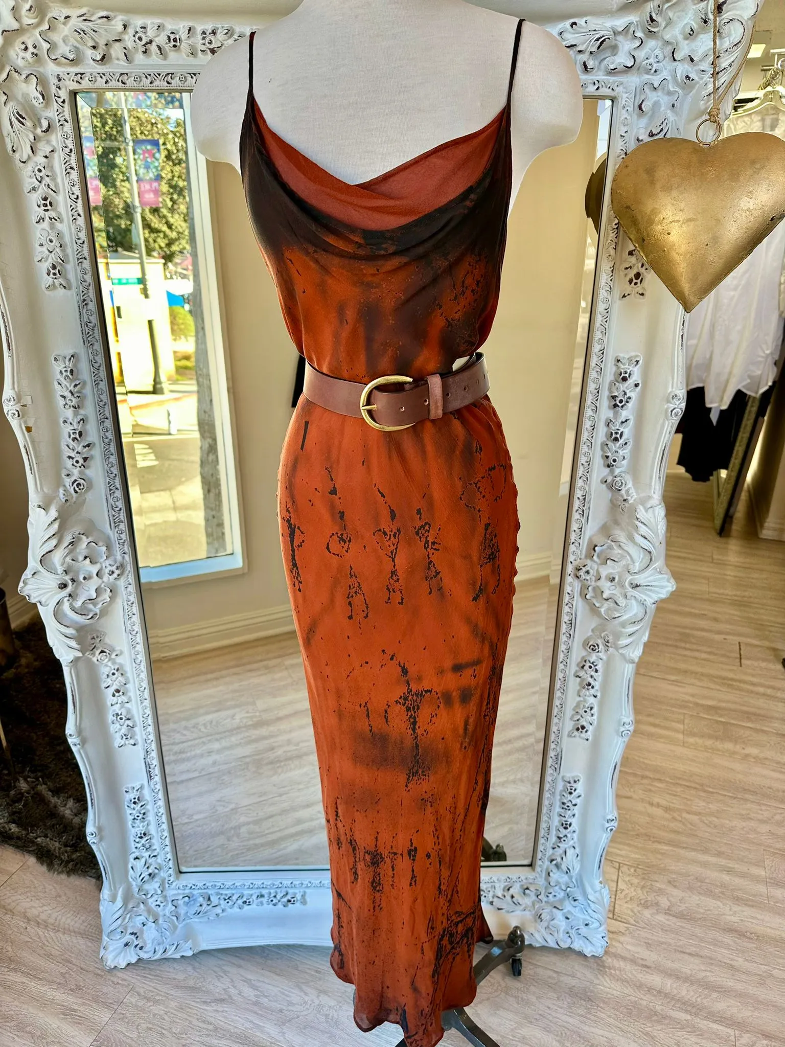 Je Rêve Slip Knee Length Dress
