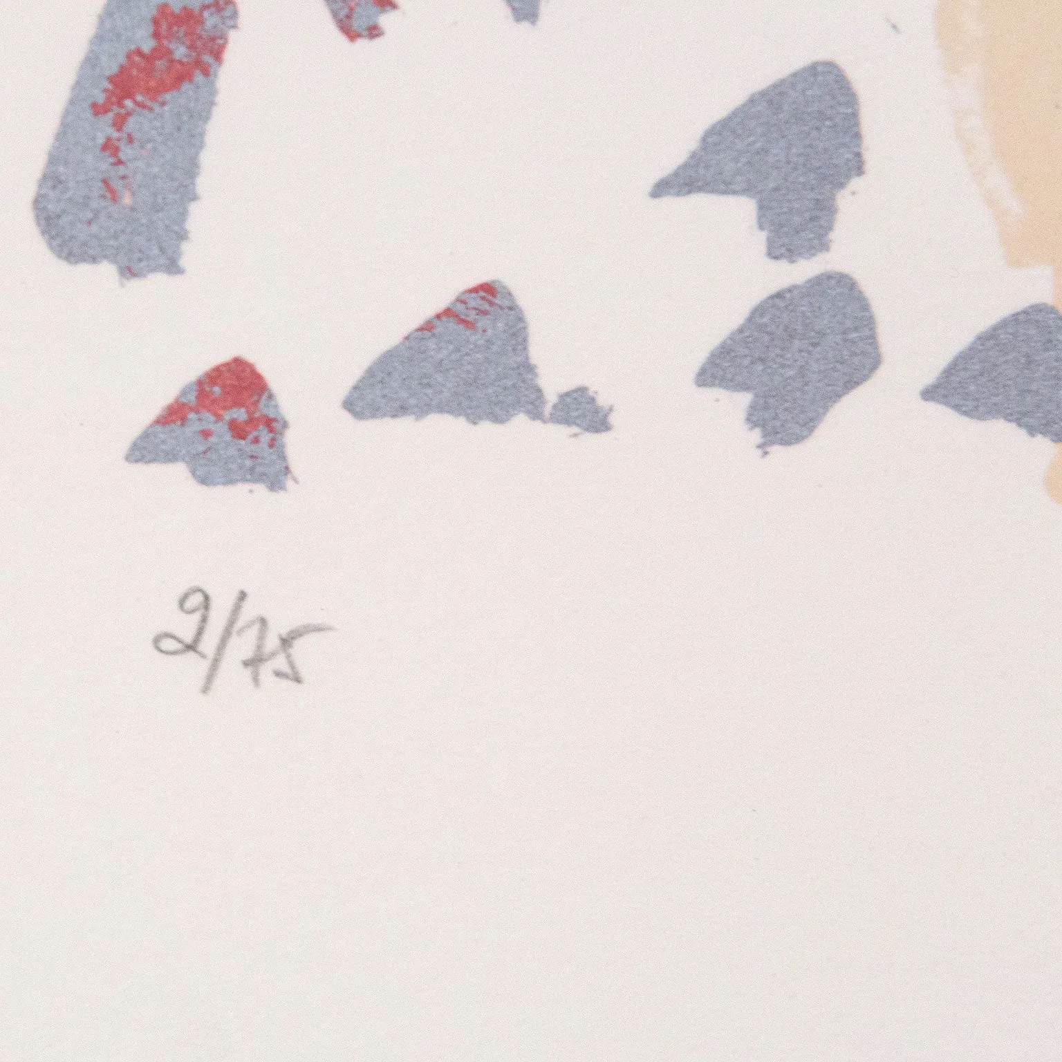 JEAN-PAUL RIOPELLE "MIDI À VÉTHEUIL" LITHOGRAPH, 1985