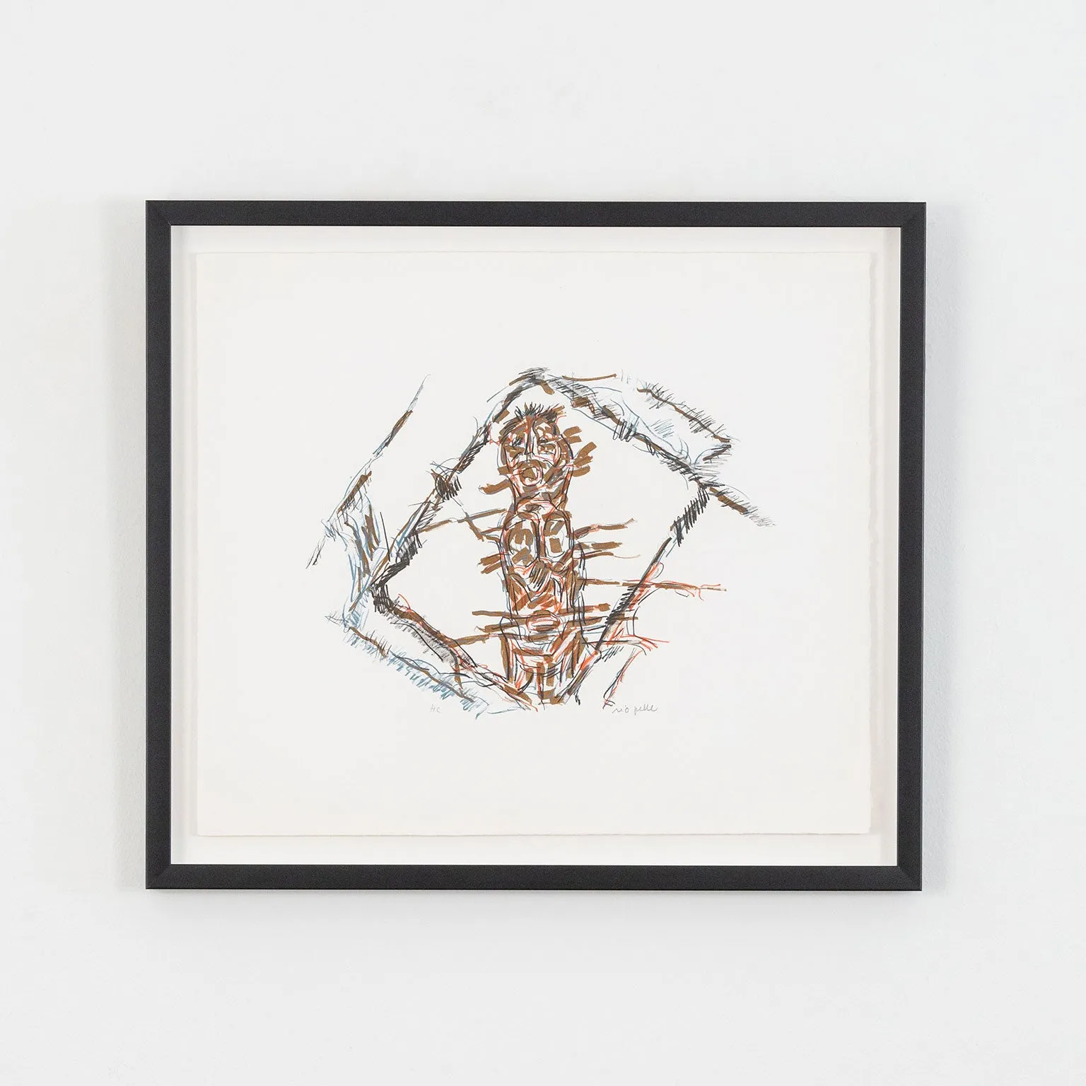 JEAN-PAUL RIOPELLE "TOTEM" LITHOGRAPH, 1979