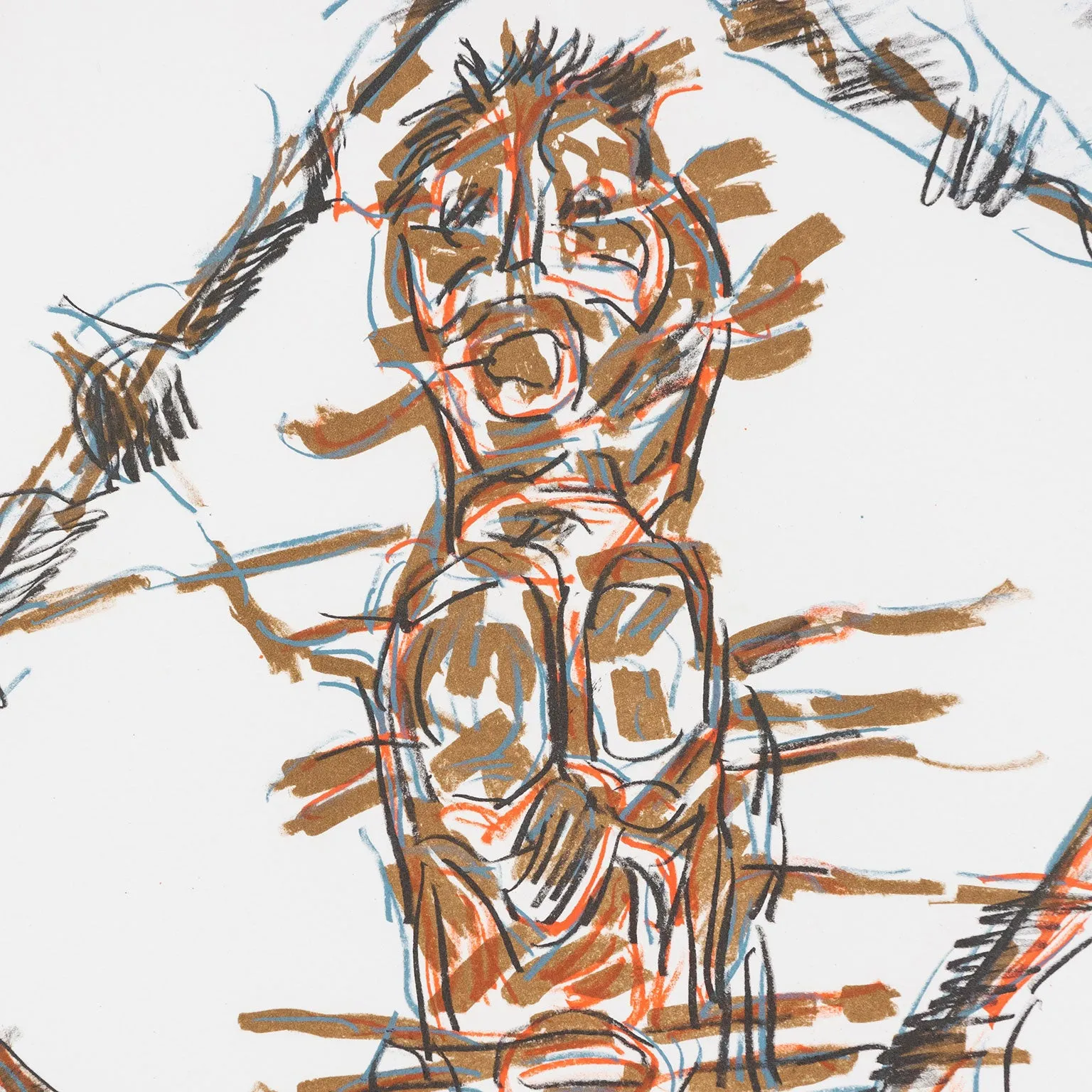 JEAN-PAUL RIOPELLE "TOTEM" LITHOGRAPH, 1979