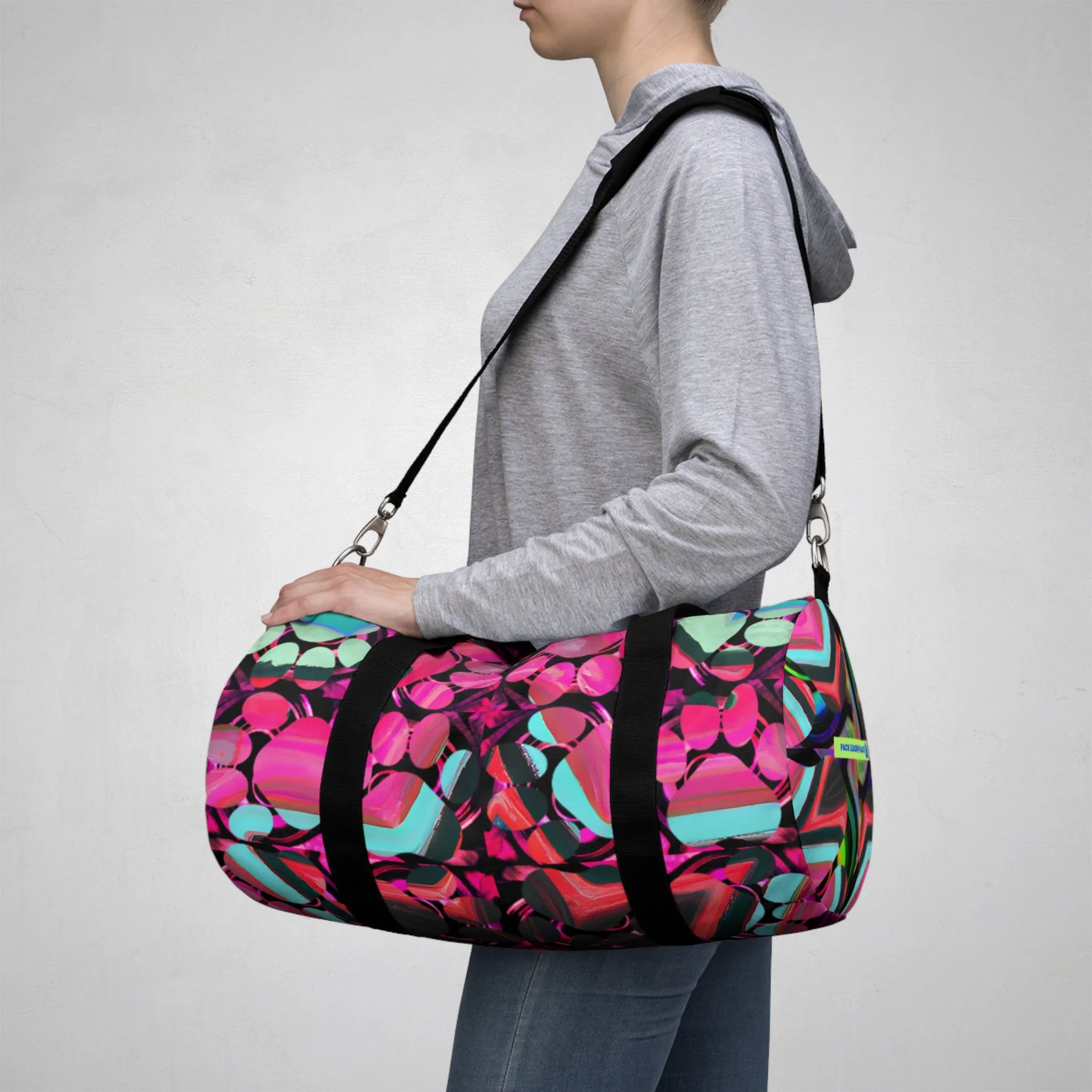 Josée Degains - Paw Print - Duffel Bag