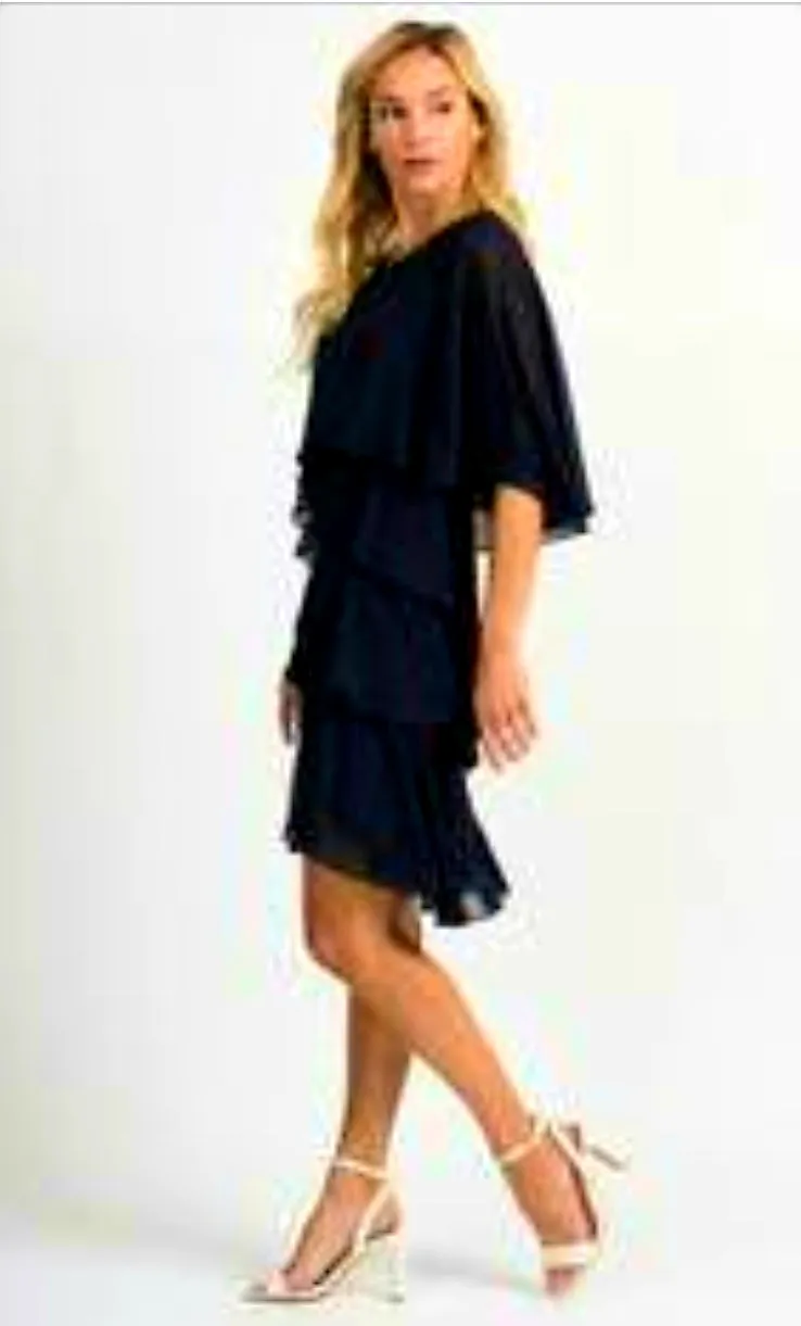 Joseph Ribkoff Long Sleeves Knee Length Dress