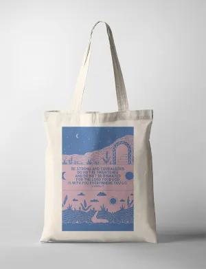 Joshua 1:9 {Tote Bag}