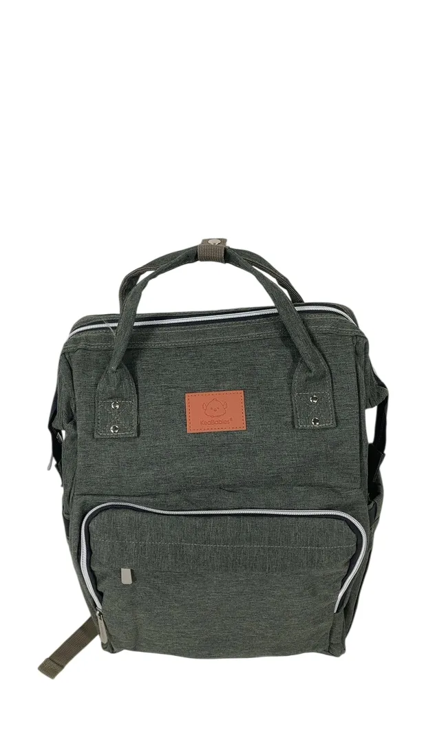 KeaBabies Original Diaper Backpack, Dark Olive