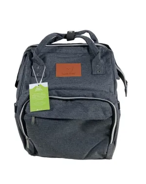 KeaBabies Original Diaper Backpack, Mystic Grey