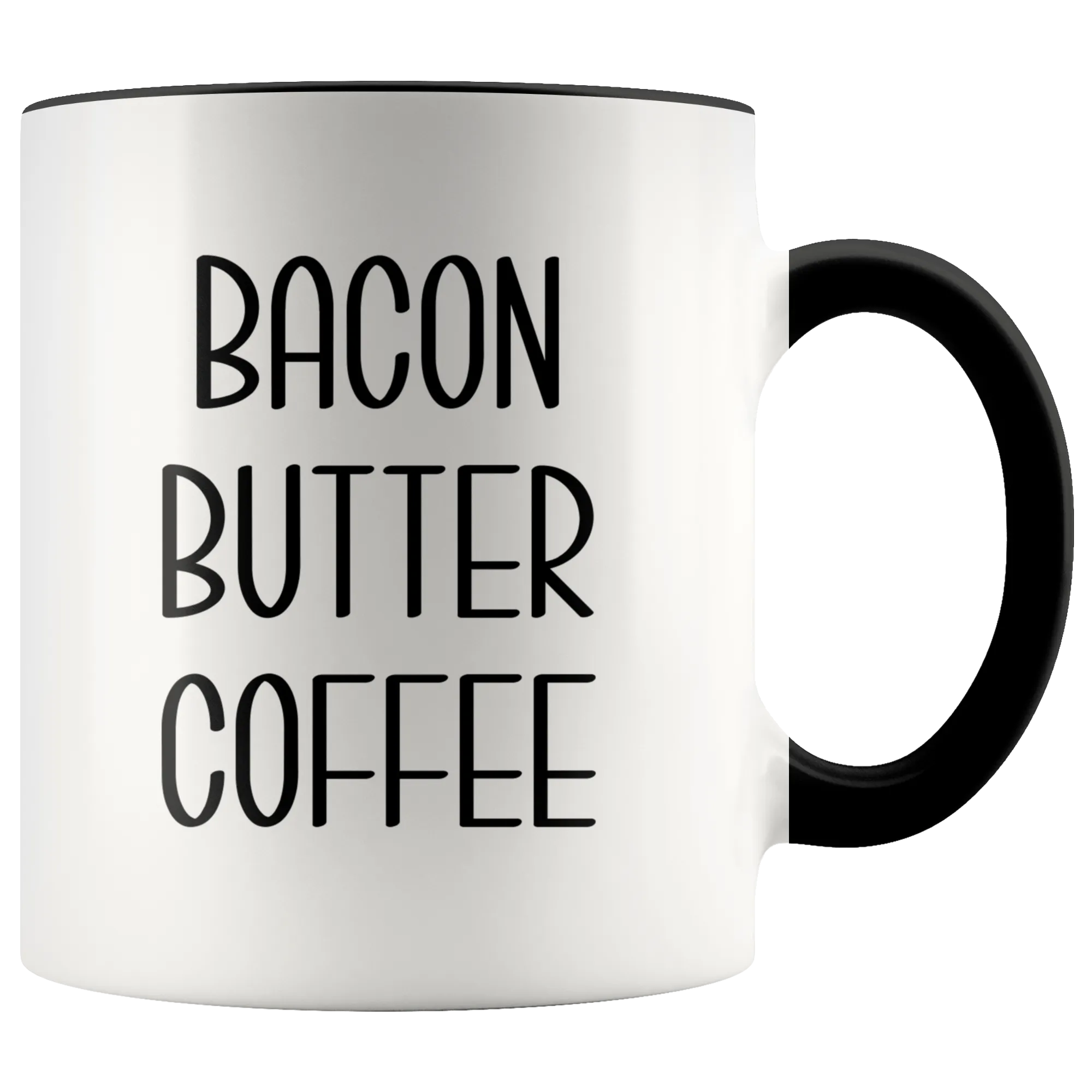 Keto Gifts Keto Cup Ketosis Humor Bacon Butter Coffee Mug Diet Gift