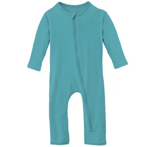 KicKee Pants Coverall with Zipper - Glacier
