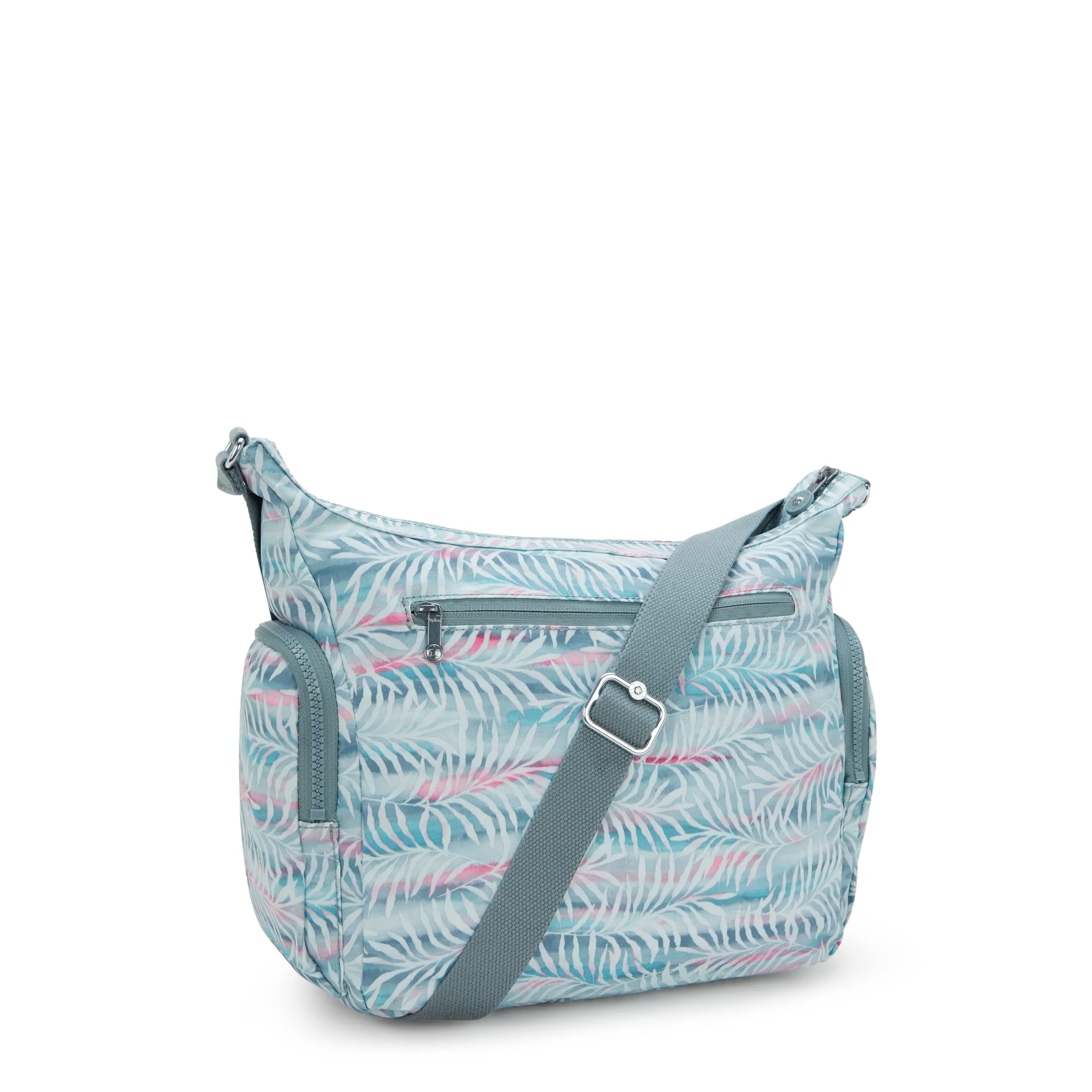Kipling Gabb Palmtree Leaves Large Crossbody I6525-3QN