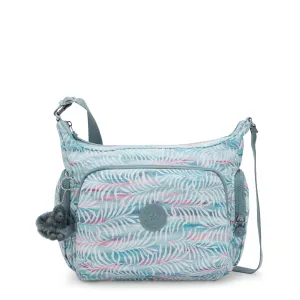 Kipling Gabb Palmtree Leaves Large Crossbody I6525-3QN