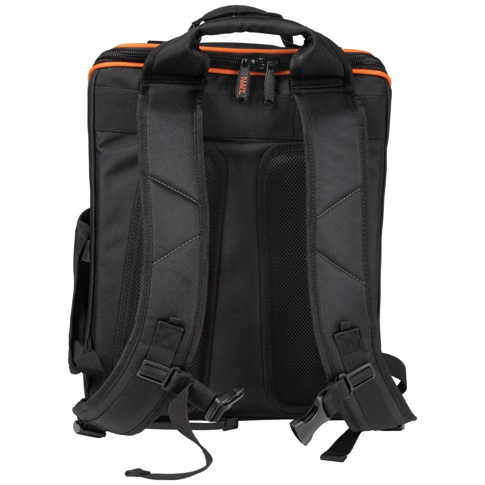 Klein Tradesman Pro™ Tool Station Tool Bag Backpack with Work Light