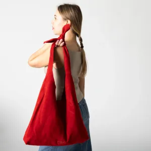 Knot Tote Suede