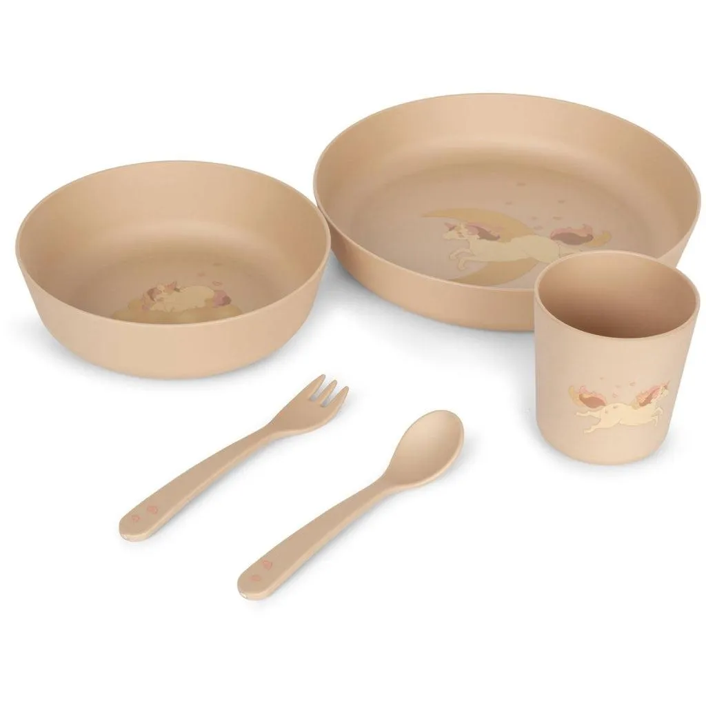 Konges Slojd - Dinner set - Unicorn